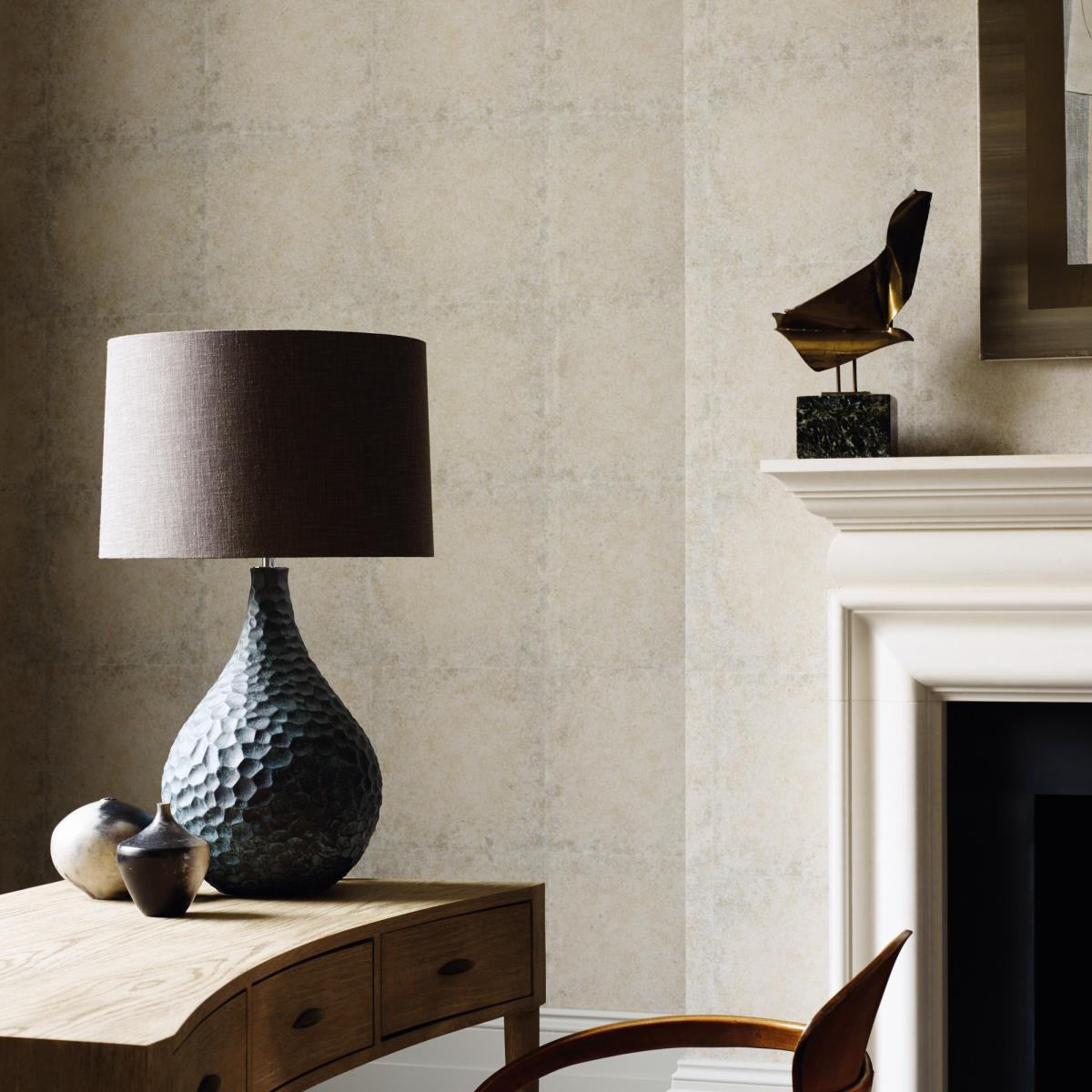 Ashlar Tile Wallpaper 312539 by Zoffany in Sandstone Beige Roll – image 3