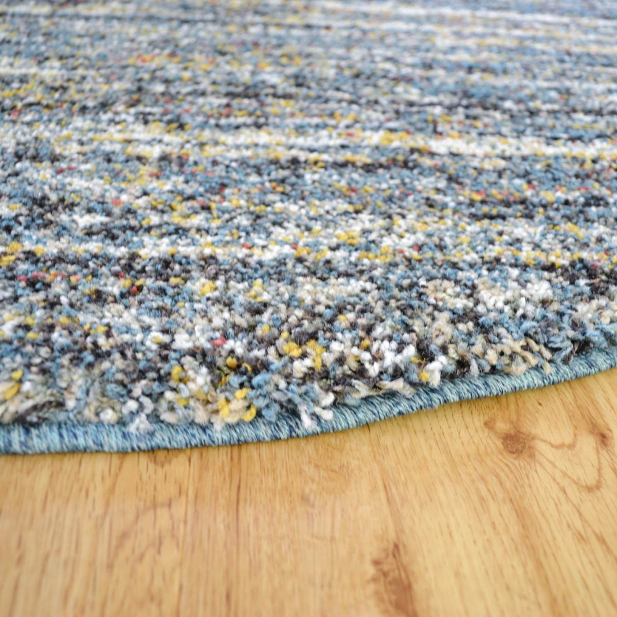 Mehari Circular Rugs 23067 5949 in Blue – image 2