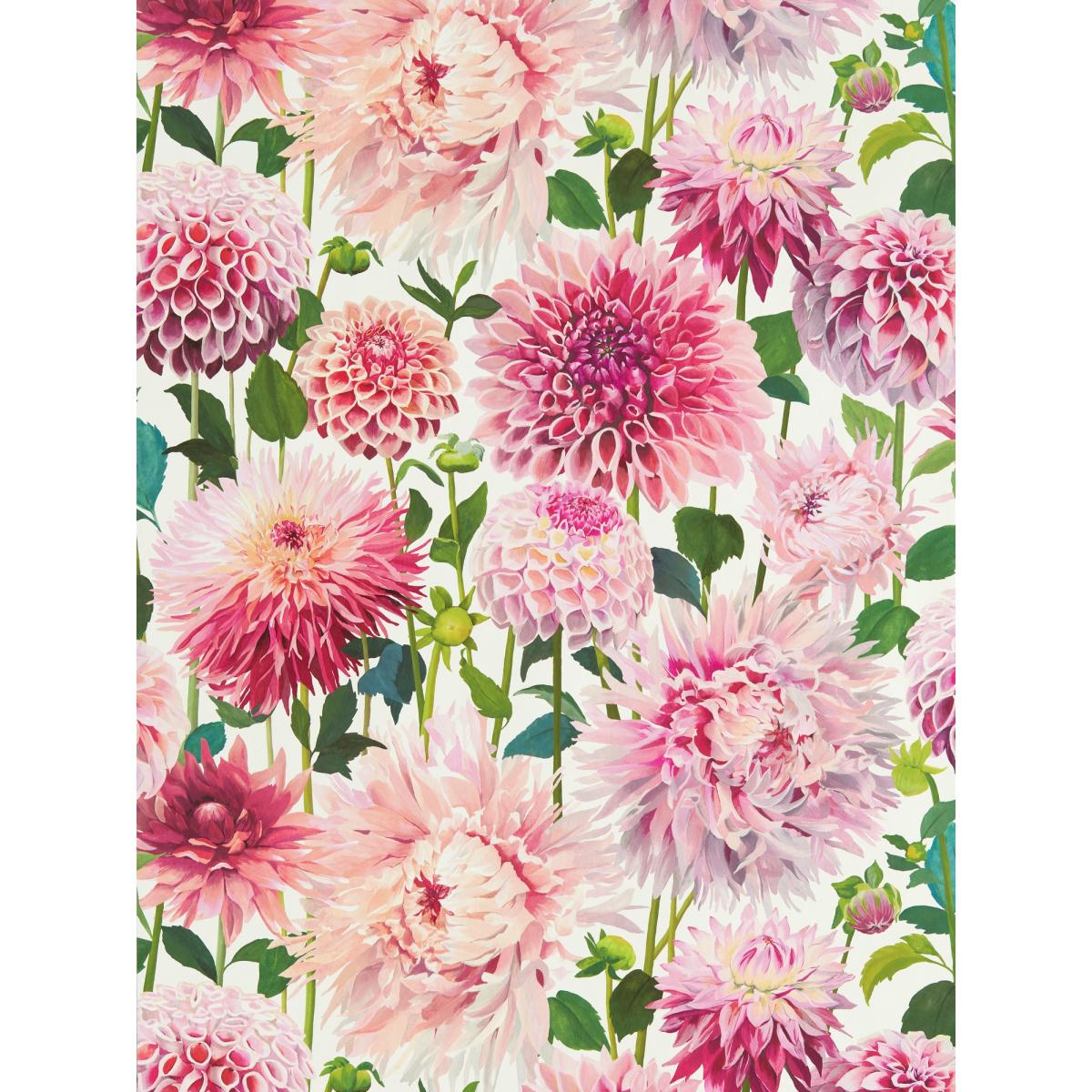 Dahlia Wallpaper 2112843 by Harlequin in Blossom Emerald New Beginnings Roll – image 5