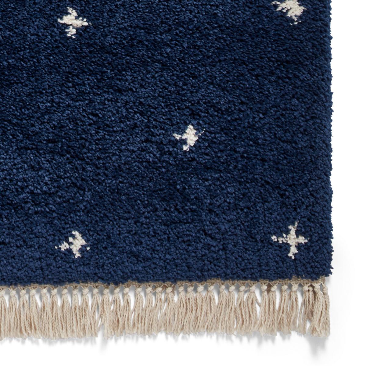 Boho A475 Dotty Rugs in Navy Blue 120x170cm – image 3