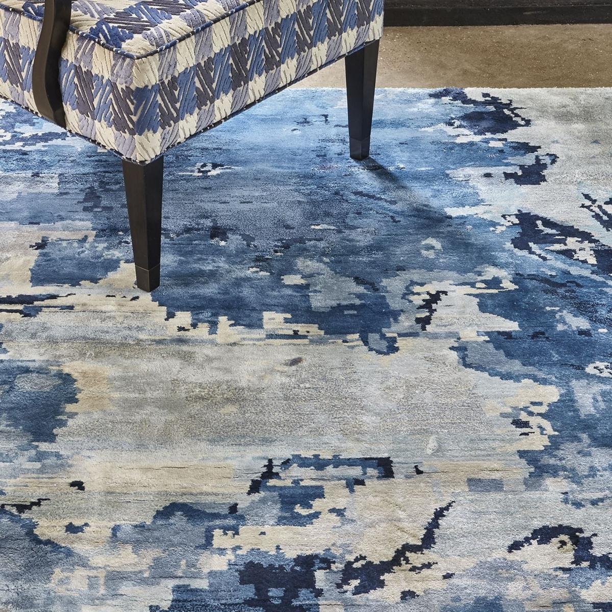 The Big Blue rugs by William Yeoward 300x425cm – image 1