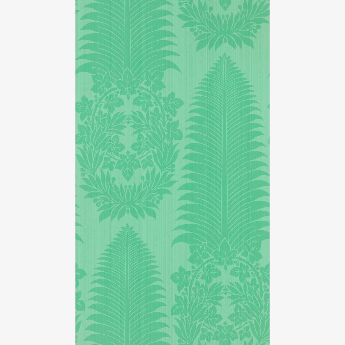 Marsdens Palm Damask Wallpaper 313024 by Zoffany in Pale PoisenRoll