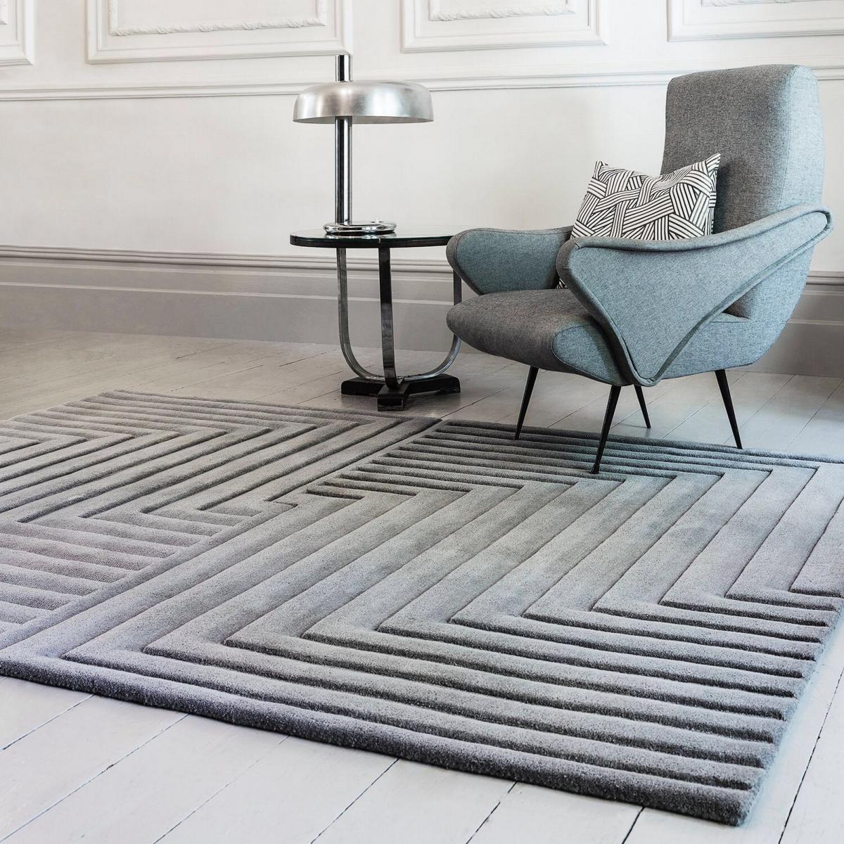 Form Rugs in Silver – image 1