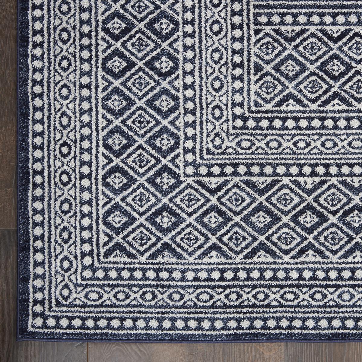 Palermo Rugs PMR04 in navy grey by Nourison&nbsp;160x220cm – image 4