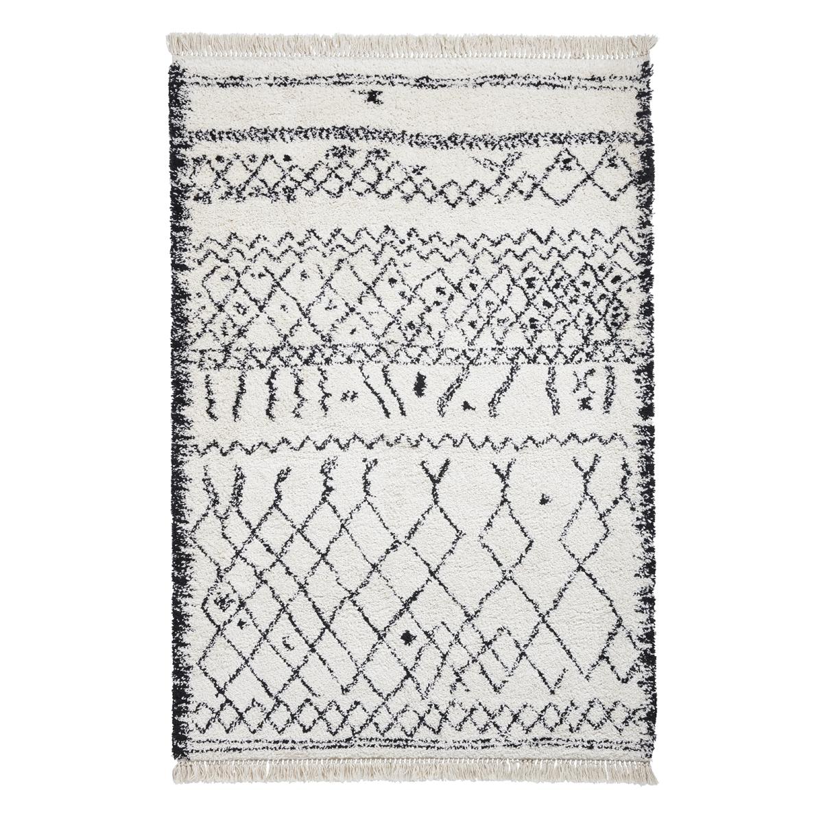 Boho 5402 Moroccan Rugs in Black White 120x170cm – image 5