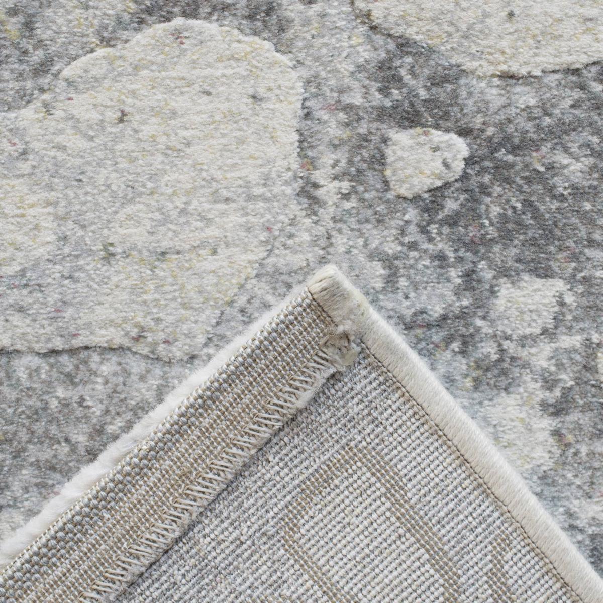 Galleria Modern Abstract Carved Pebbles rugs 63579 4747 in Grey – image 2