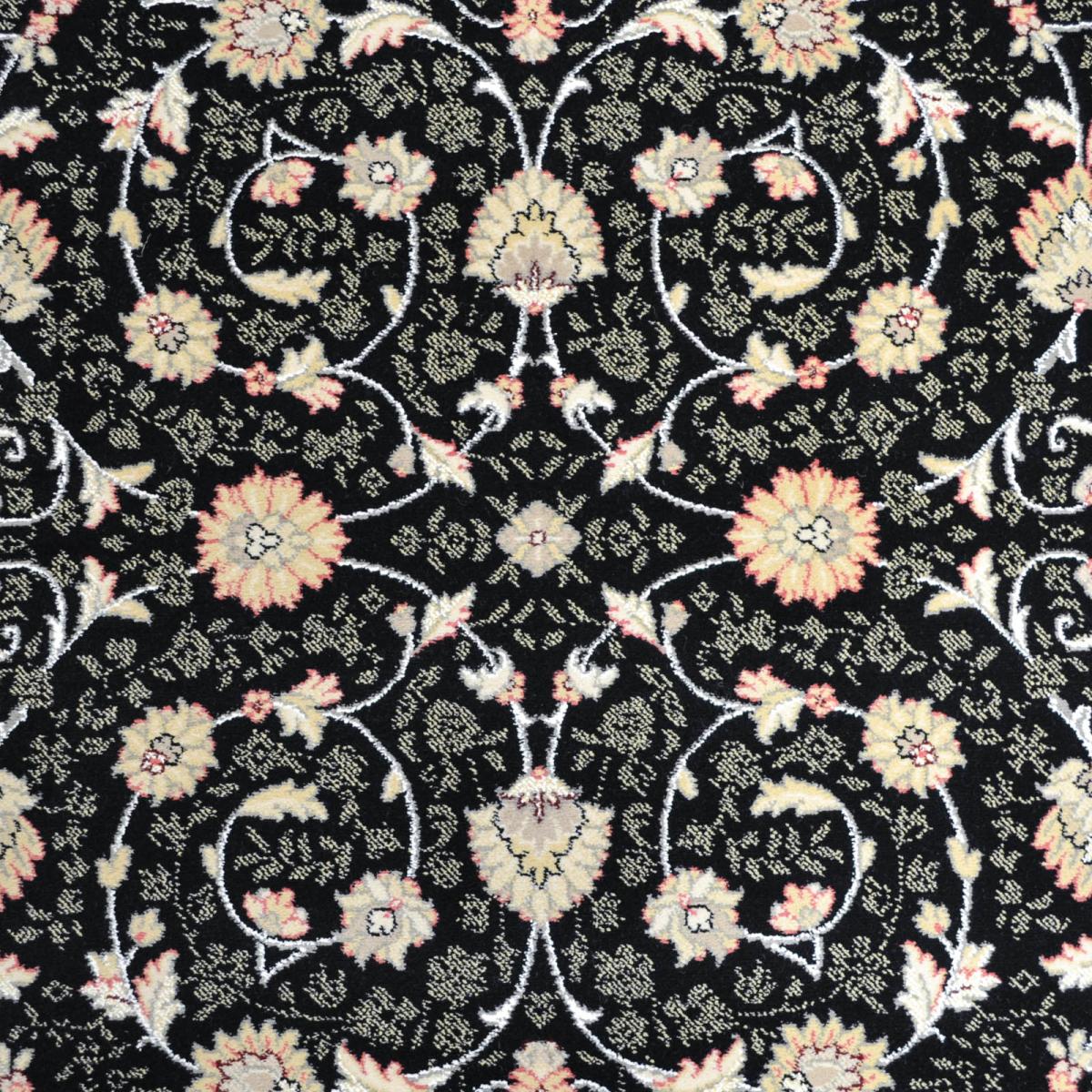 Noble Art Traditional Bordered Rugs 6529 090 in Black 160x230cm – image 4