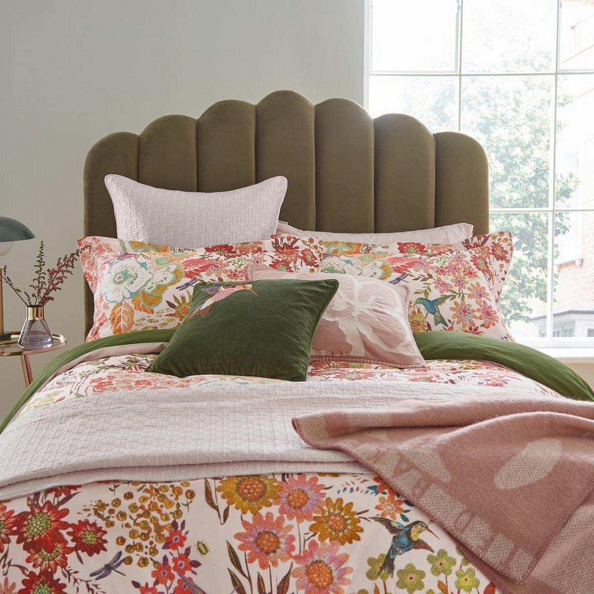 Retro Hummingbird Bedding Duvet Cover and Pillowcase by Ted Baker in Multi&nbsp;260x220cm – image 2