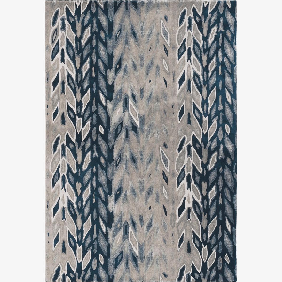 Kalata Designer rugs in Indigo Navy Blue by William Yeoward300x425cm – image 1