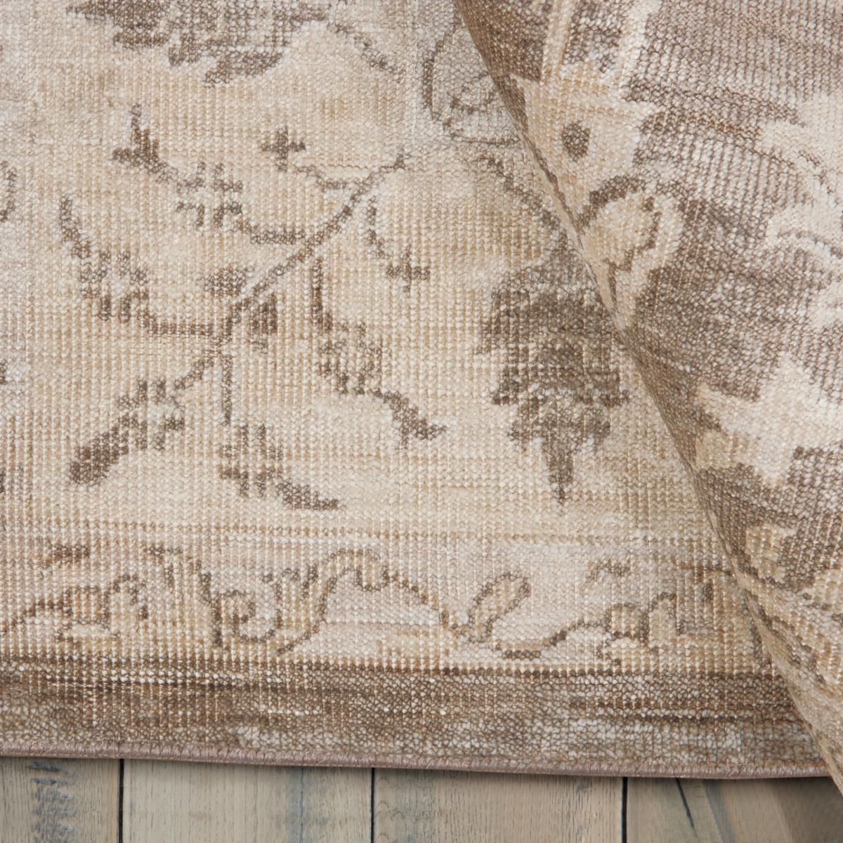 Aldora ALD09 Traditional Bordered Rugs in Sand Beige by Nourison 297x419cm – image 4