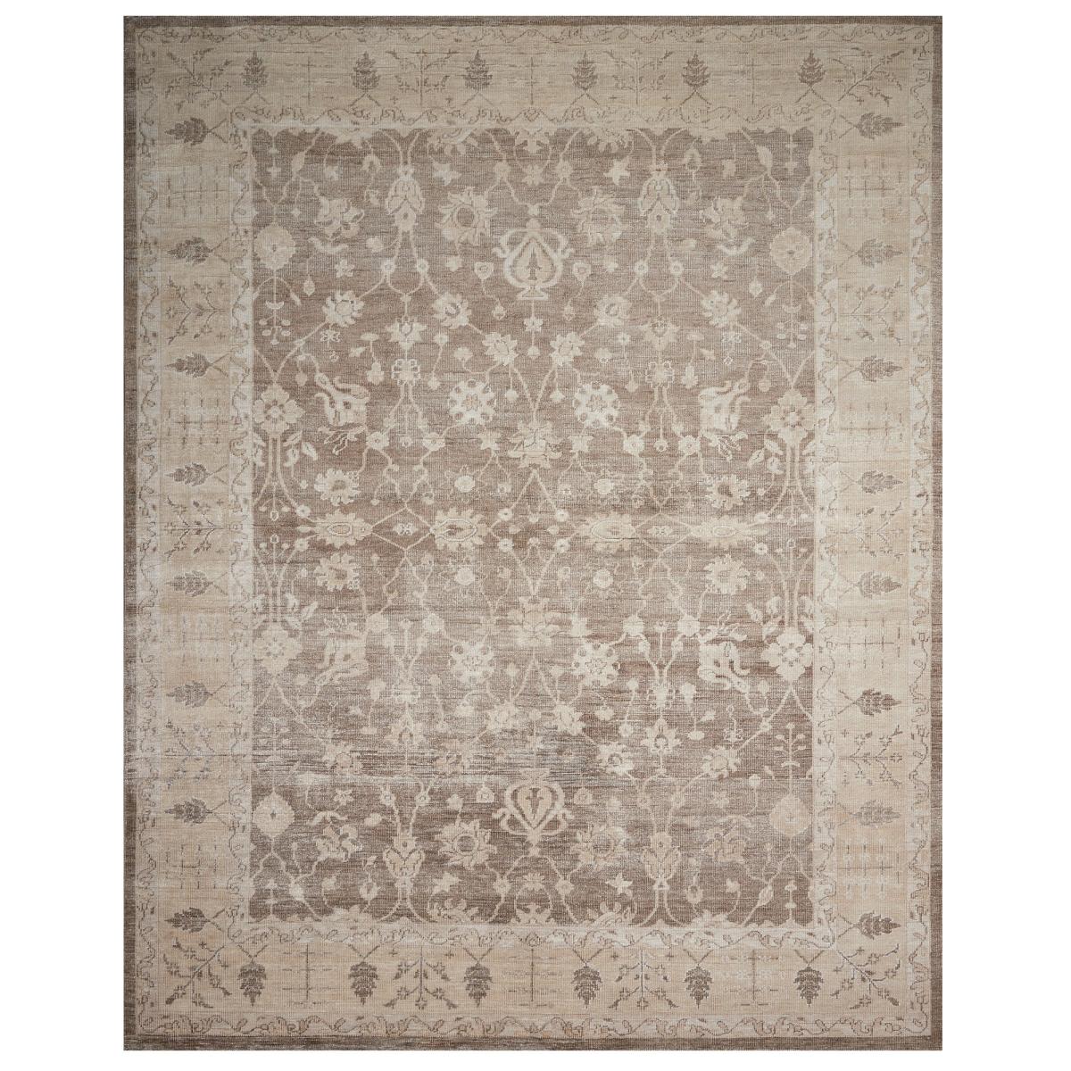 Aldora ALD09 Traditional Bordered Rugs in Sand Beige by Nourison 297x419cm – image 5