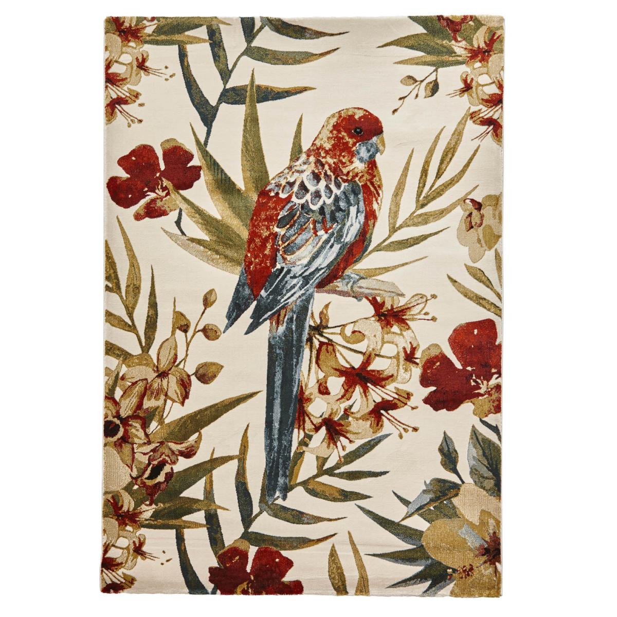 Tropics Rugs 6093 in Cream and Multi-colours 120x170cm – image 3