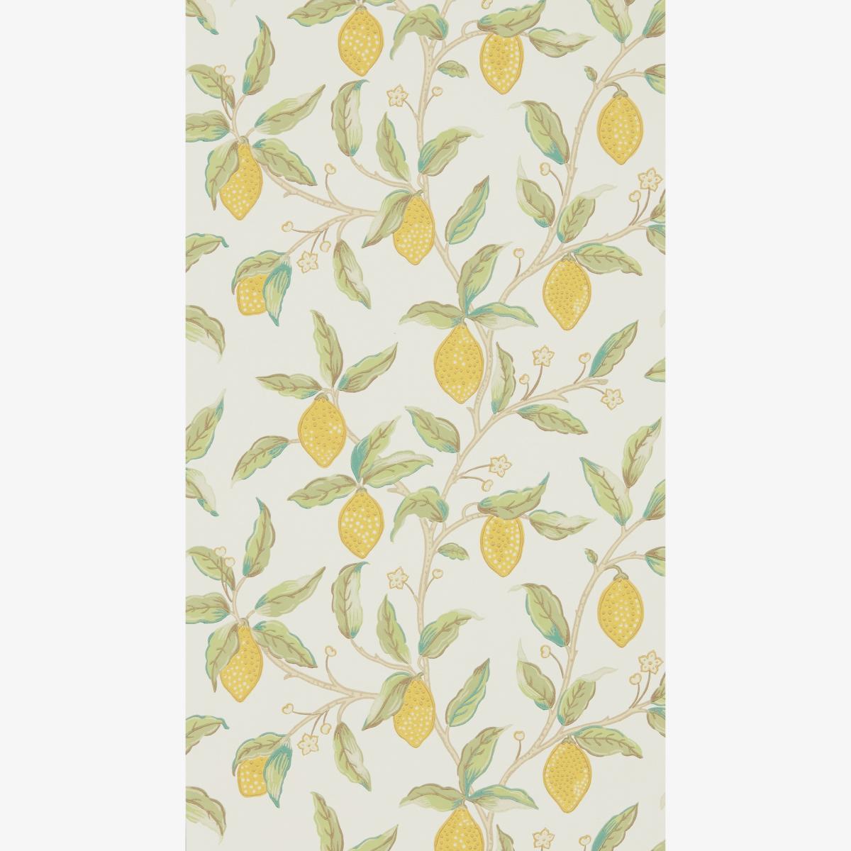 Lemon Tree Wallpaper 216672 by Morris & Co in Bay Leaf Green Roll