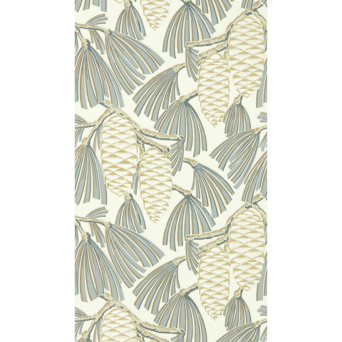 Foxley Wallpaper 112128 by Harlequin in Platinum Gold Yellow Roll – image 3