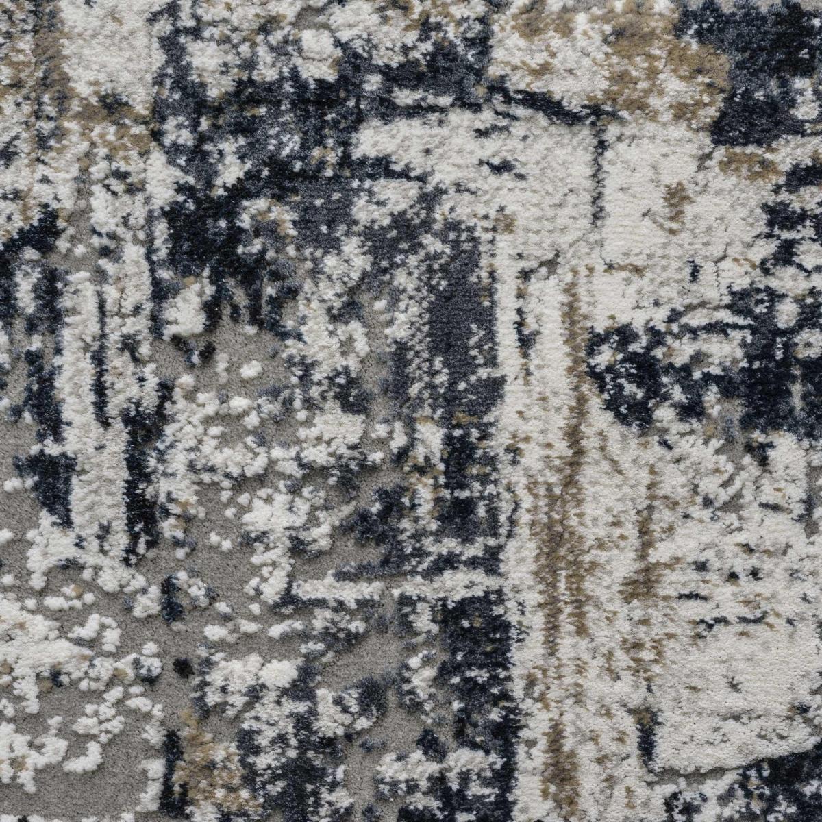 Canyon Modern Abstract Rugs 52006 7777 in Grey – image 2