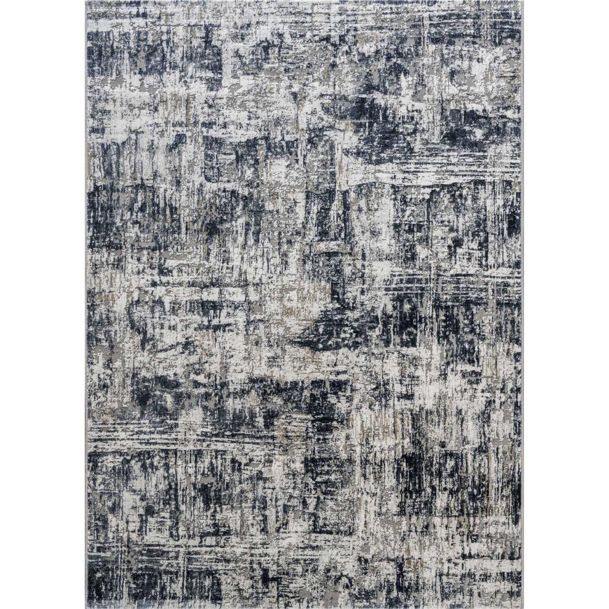 Canyon Modern Abstract Rugs 52006 7777 in Grey – image 1