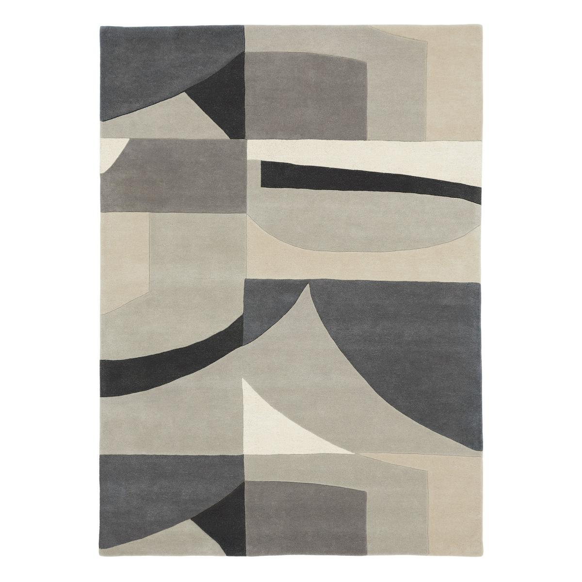 Bodega 40504 Modern Geometric Designer Rugs in Stone by Harlequin 170x240cm – image 4