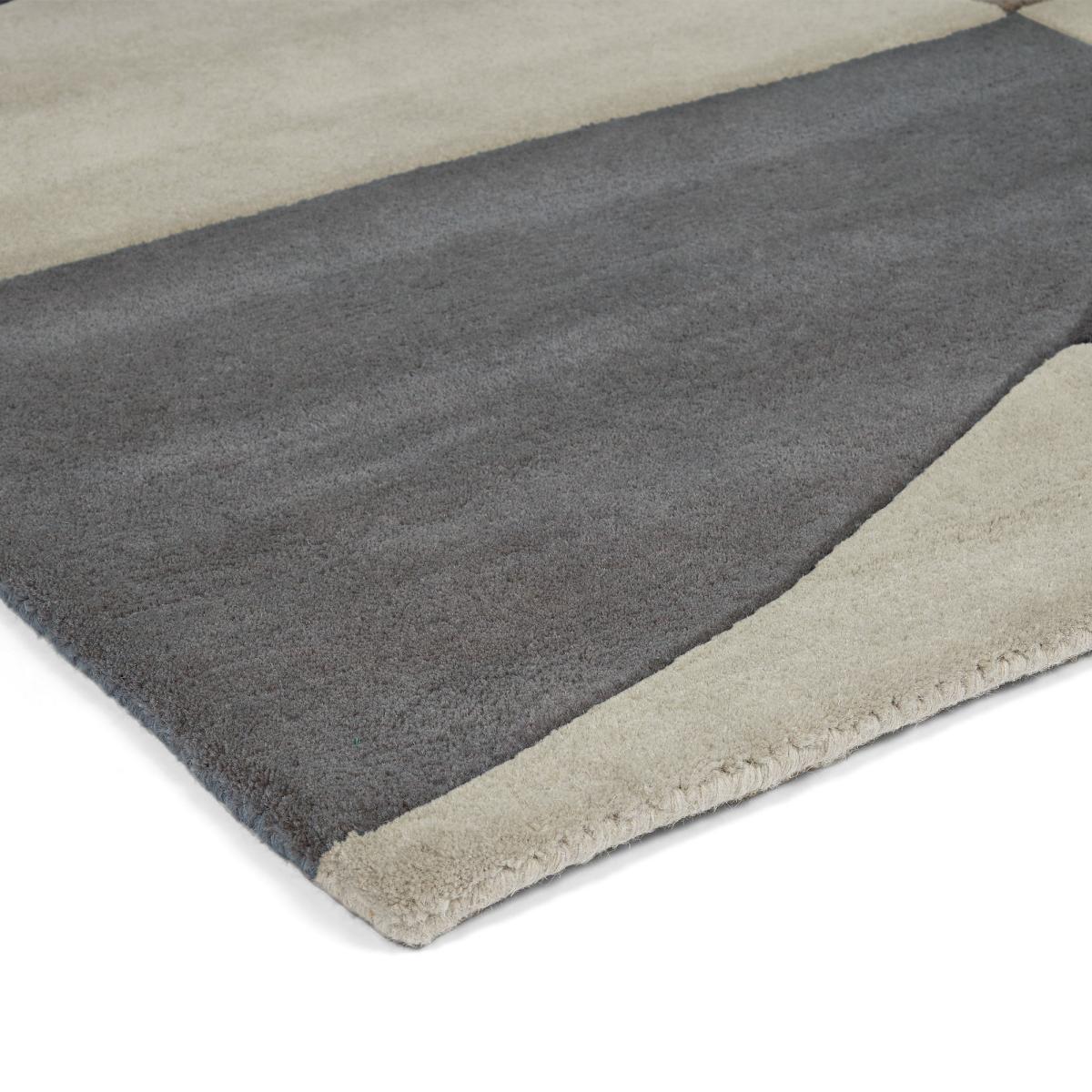 Bodega 40504 Modern Geometric Designer Rugs in Stone by Harlequin 170x240cm – image 5