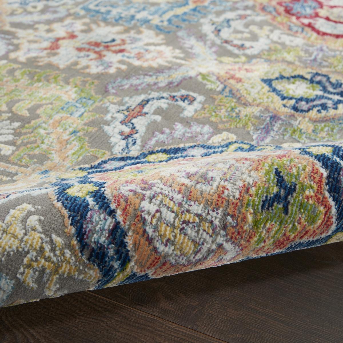 Ankara Global Traditional Persian Hallway Runners ANR12 in Grey Multi 61x183cm – image 4