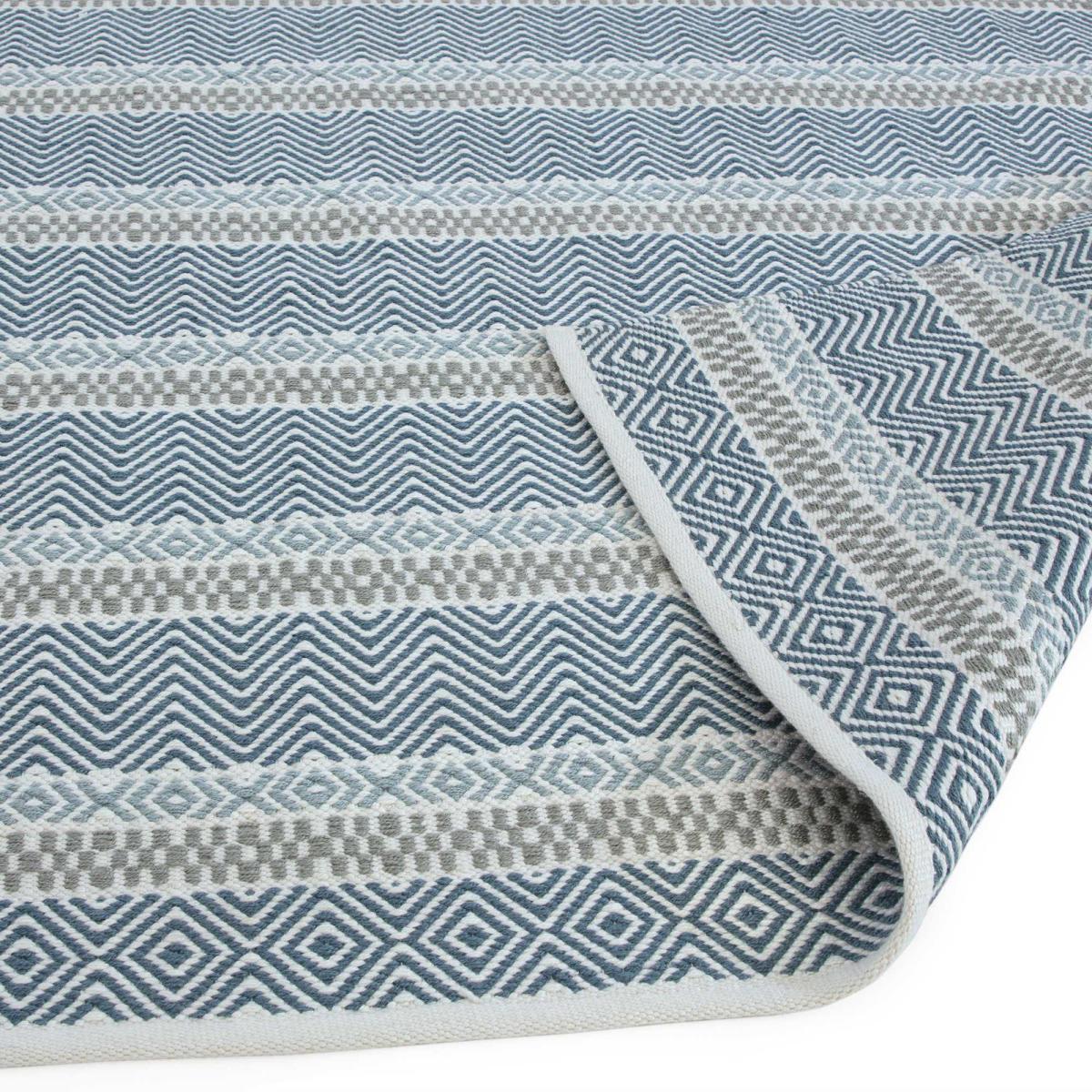 Boardwalk Stripe Indoor Outdoor Rugs in Blue Multi 200x290cm – image 4