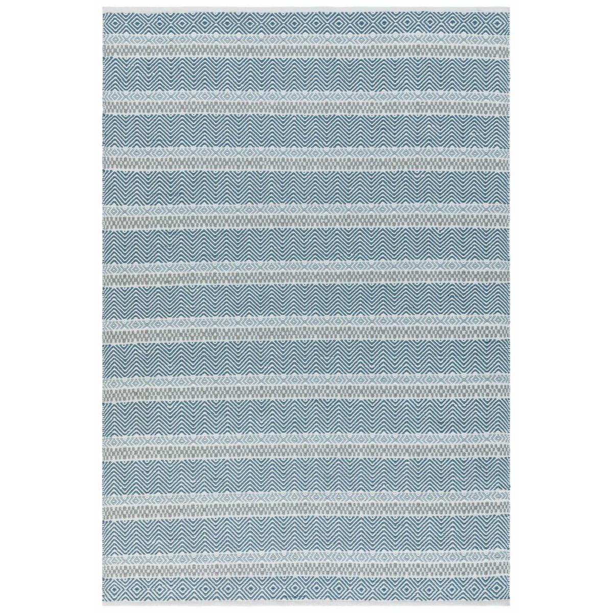 Boardwalk Stripe Indoor Outdoor Rugs in Blue Multi 200x290cm – image 5
