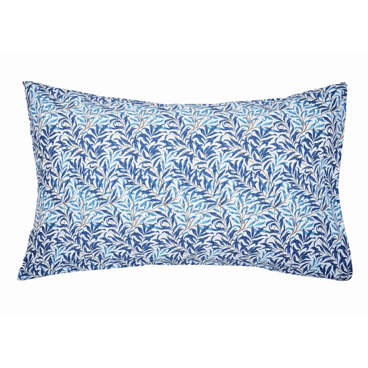 Acanthus Bedding by Morris and Co in Woad Blue74x48cm – image 4
