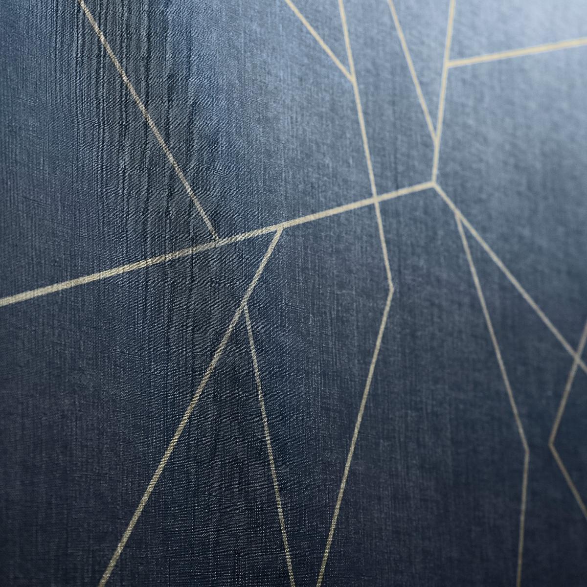 Parapet Wallpaper 112078 by Harlequin in Indigo Blue&nbsp;Roll – image 3