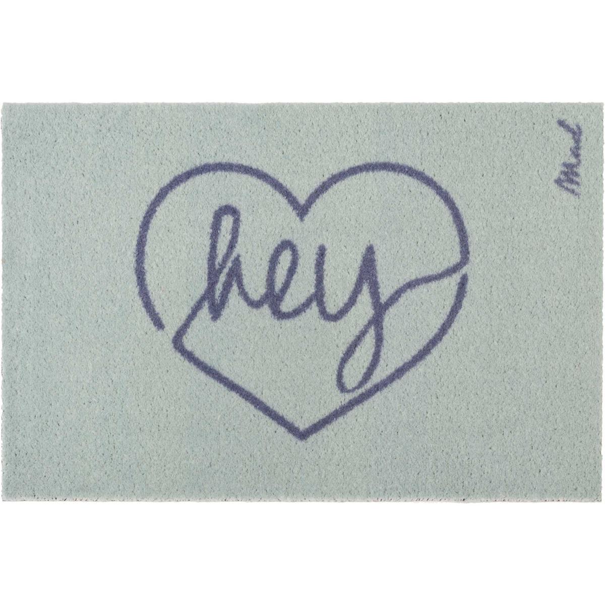 Suki Hey Washable Floor Mats in Aqua Blue 50x75cm – image 2
