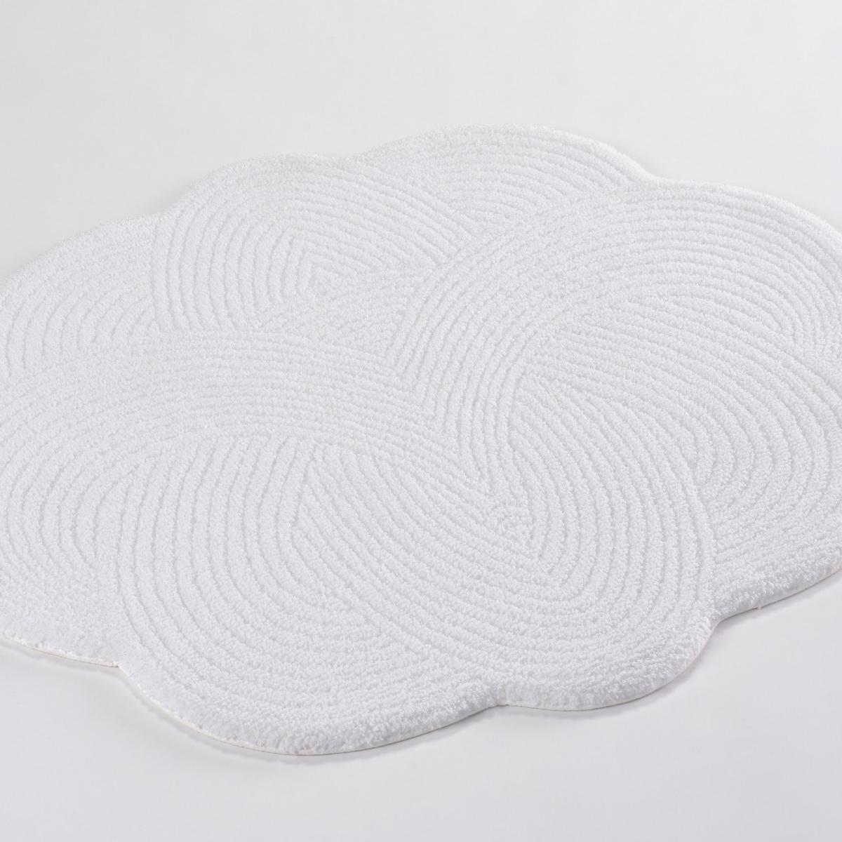 Kyoto 110 Circle Bath Mat by Designer Abyss & Habidecor 90x100cm – image 2