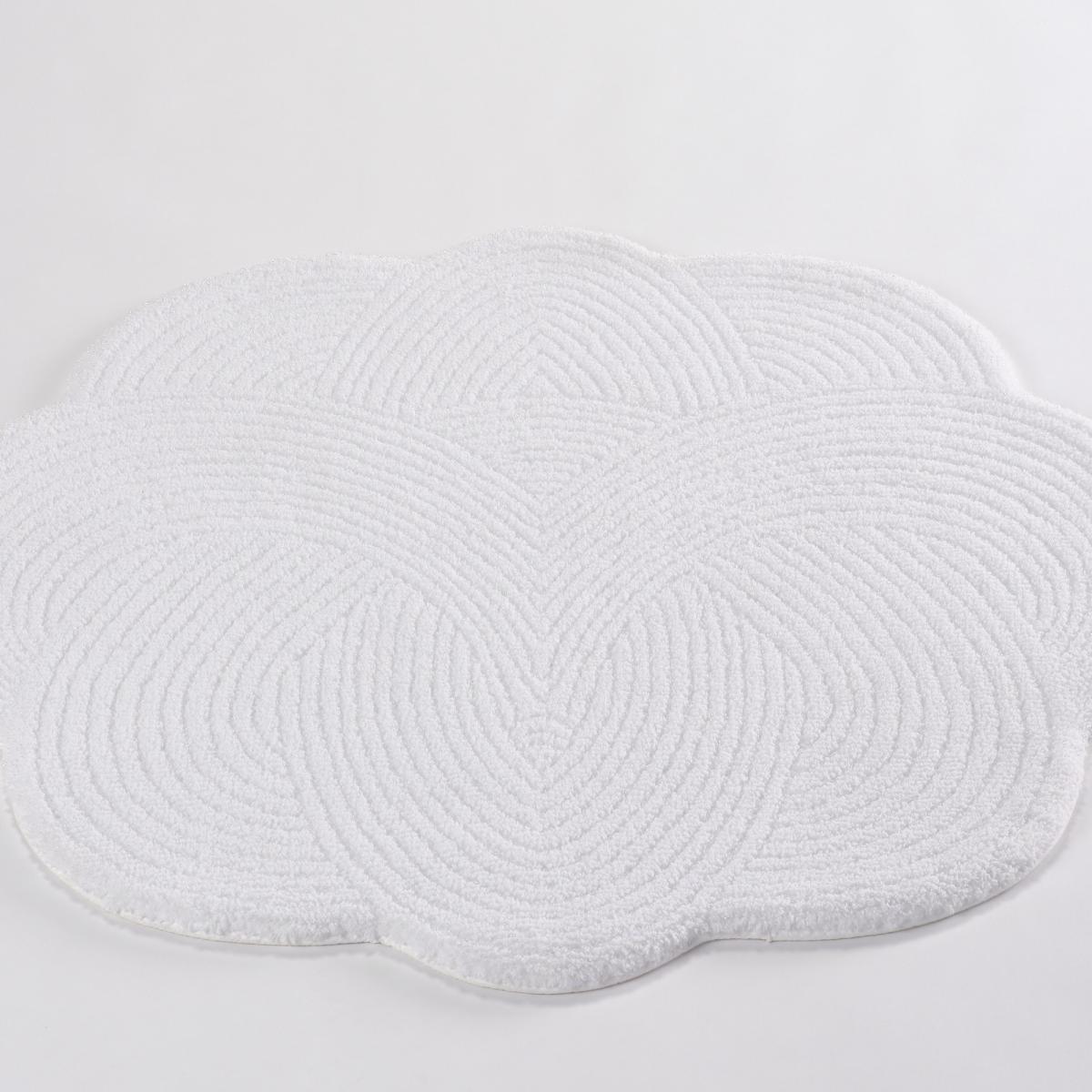 Kyoto 110 Circle Bath Mat by Designer Abyss & Habidecor 90x100cm – image 3