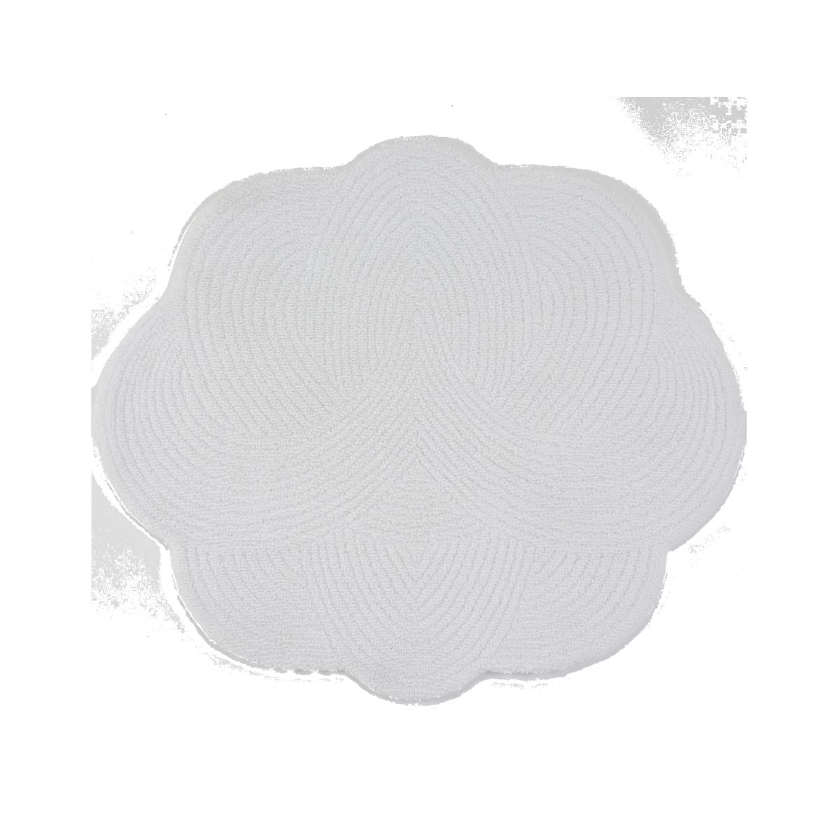 Kyoto 110 Circle Bath Mat by Designer Abyss & Habidecor 90x100cm – image 1