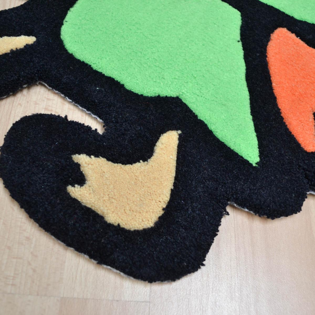 Kiddy Bird Rugs in Green – image 2