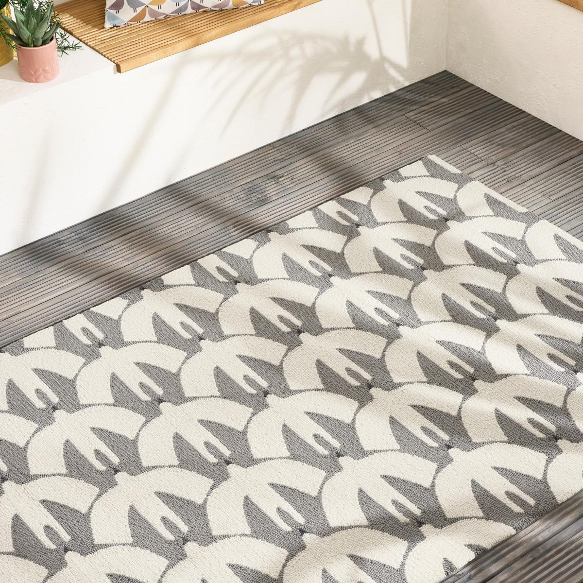 Pajaro Indoor Outdoor Rugs 423904 by Scion in Slate Grey – image 2