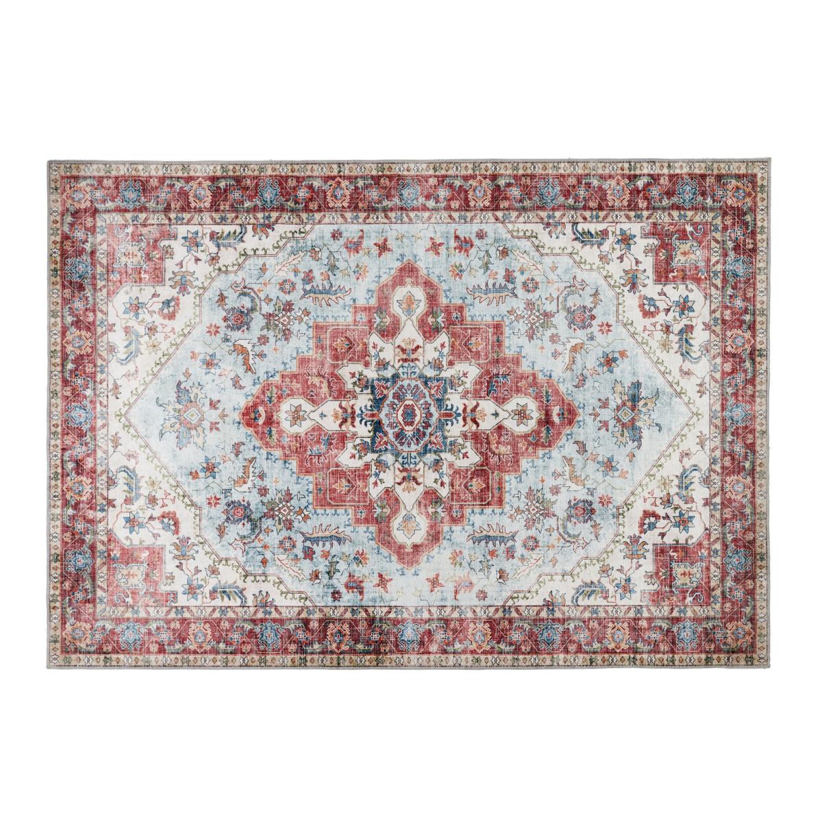 Origins Washable Marrakesh Traditional Medallion Rug in Multi 80x150cm – image 5