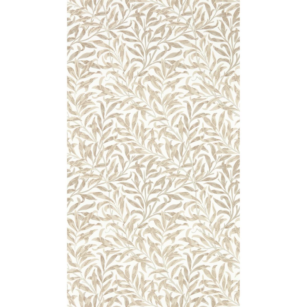 Willow Boughs Wallpaper 217082 by Morris & Co in Linen Beige Roll – image 1