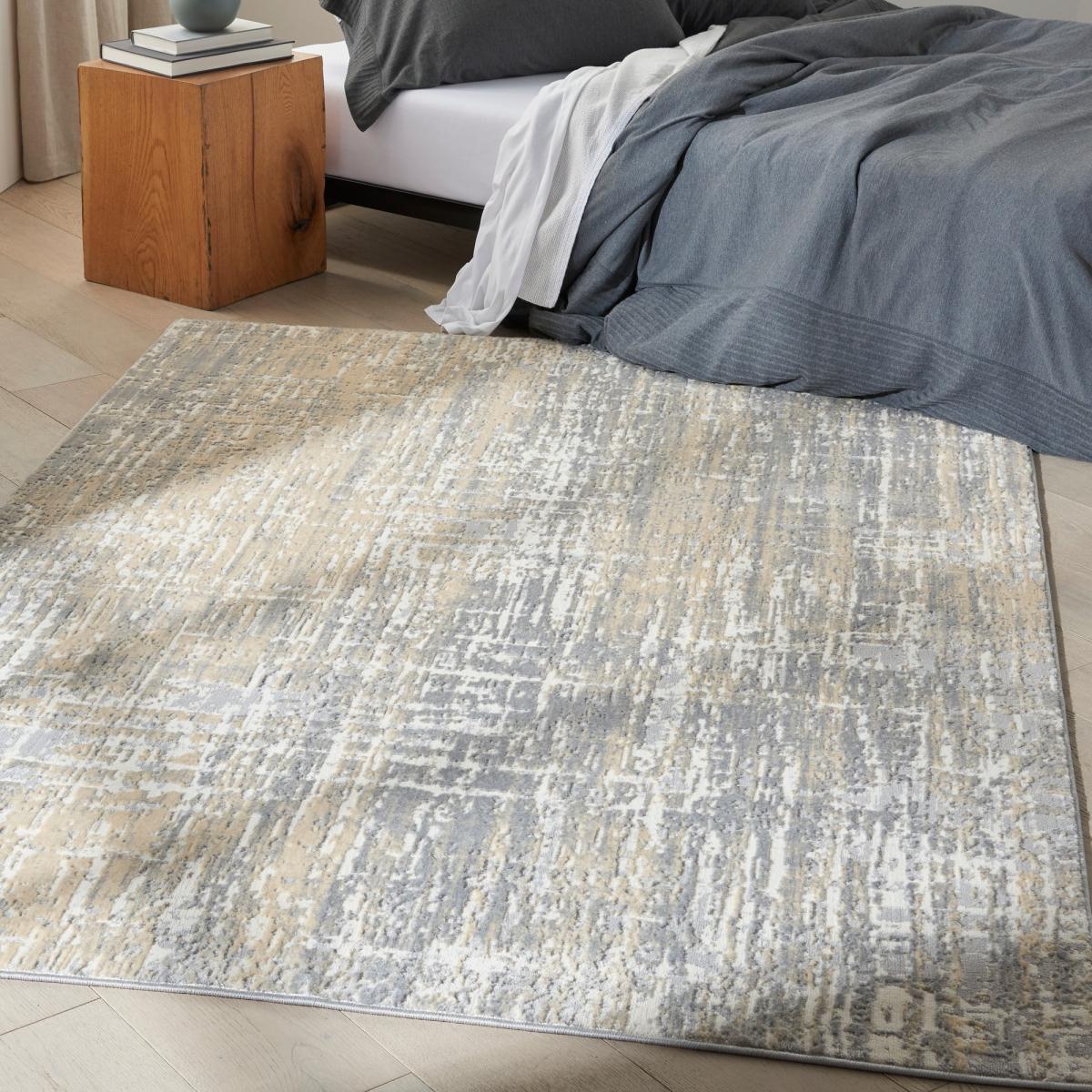 CK005 Enchanting ECH04 Rug by Calvin Klein in Grey Beige – image 2
