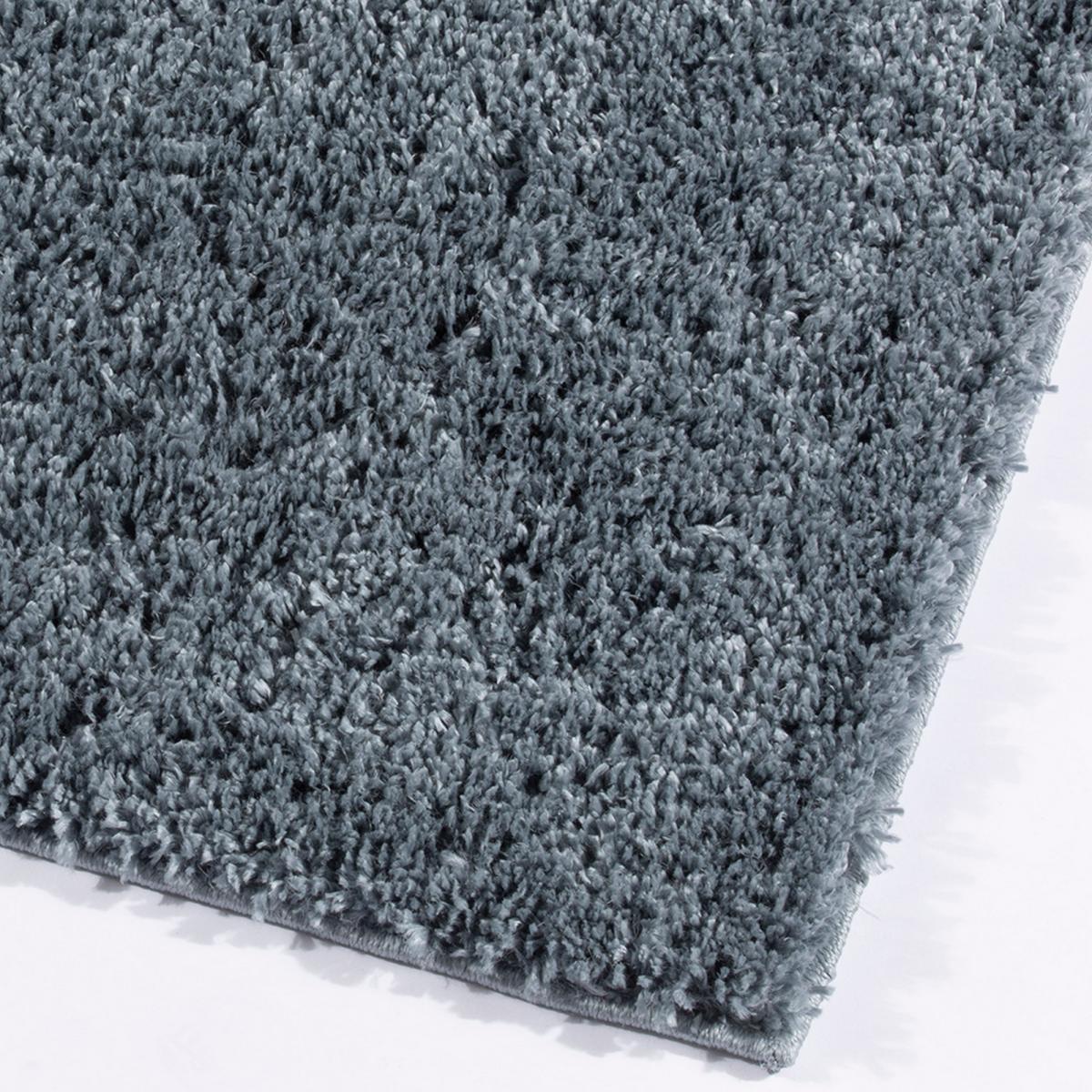 Larissa Washable Plain Shaggy Runner Rug in Blue67x200cm – image 4