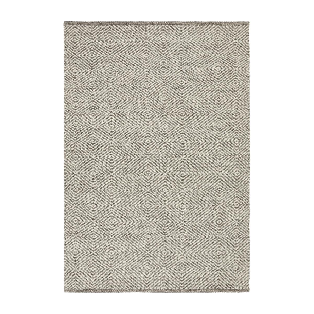 Estelle Geometric Flatweave Rugs in Natural Beige Wool &nbsp;160x230cm – image 4