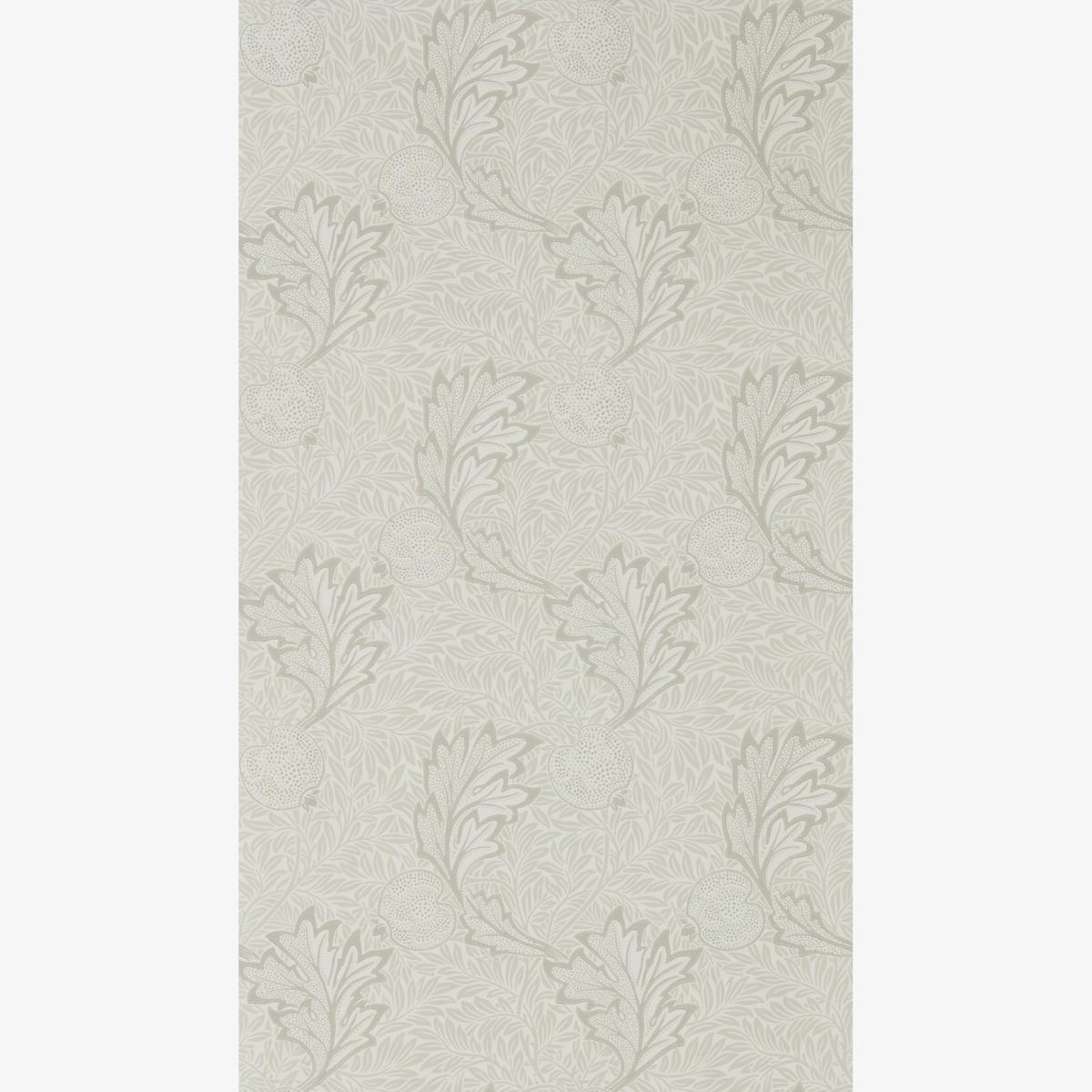Apple Wallpaper 216692 by Morris & Co in Chalk Ivory White Roll