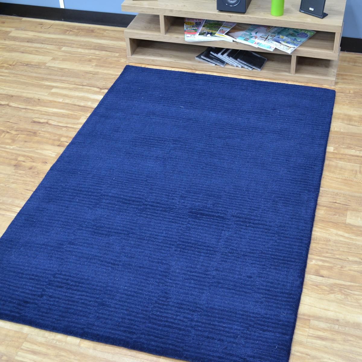 Sahara Wool Rugs in Indigo – image 1