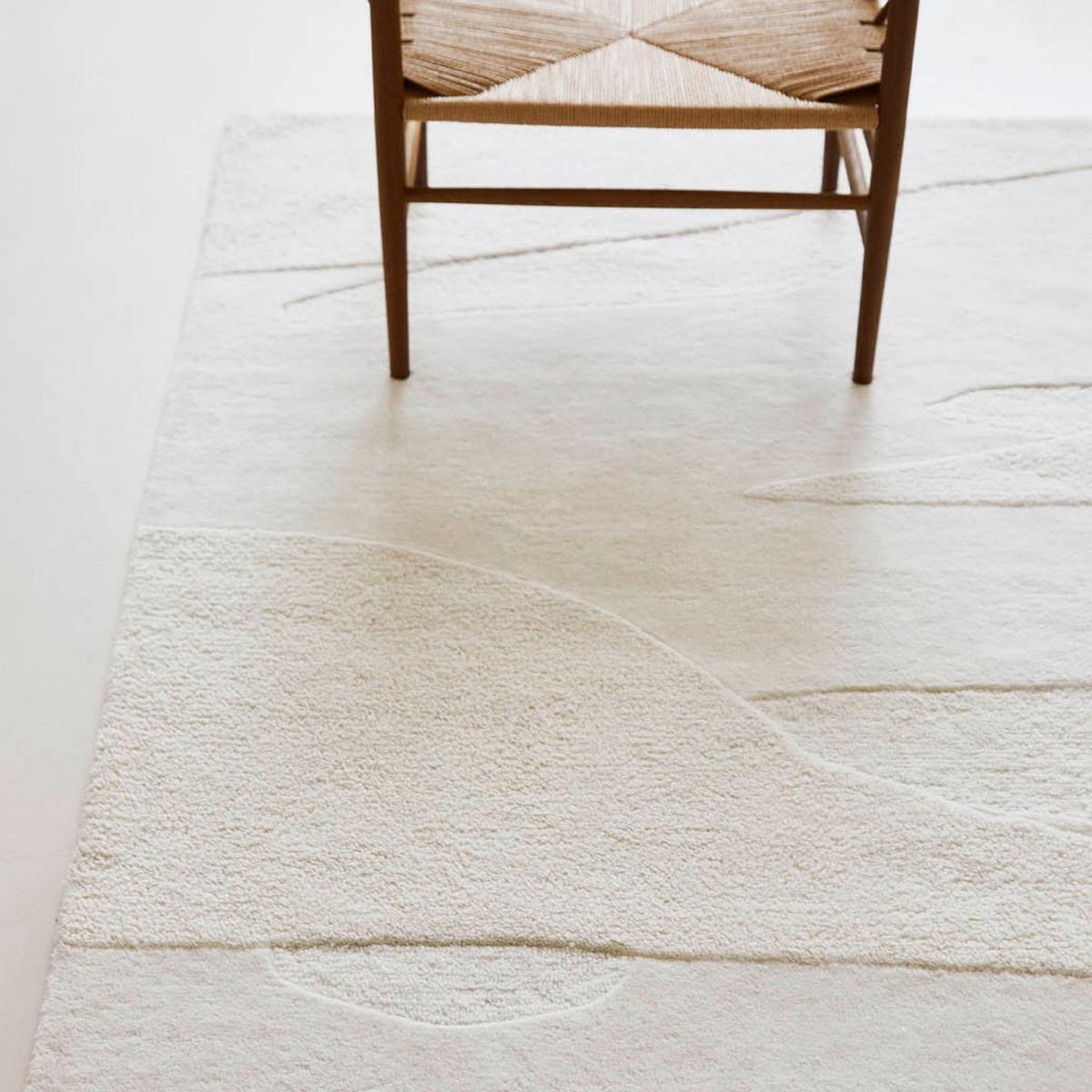 Decor Scape 095001 Rugs by Brink and Campman in Woolwhite 200x280cm – image 2