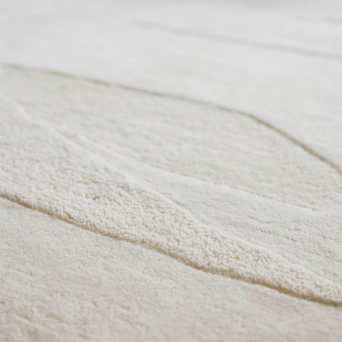 Decor Scape 095001 Rugs by Brink and Campman in Woolwhite 200x280cm – image 4