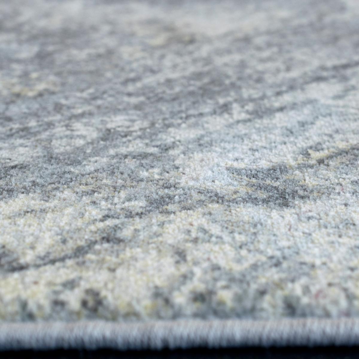 Galleria Marble Abstract 63618 6797 Rugs in Light Grey Multi 133x195cm – image 4