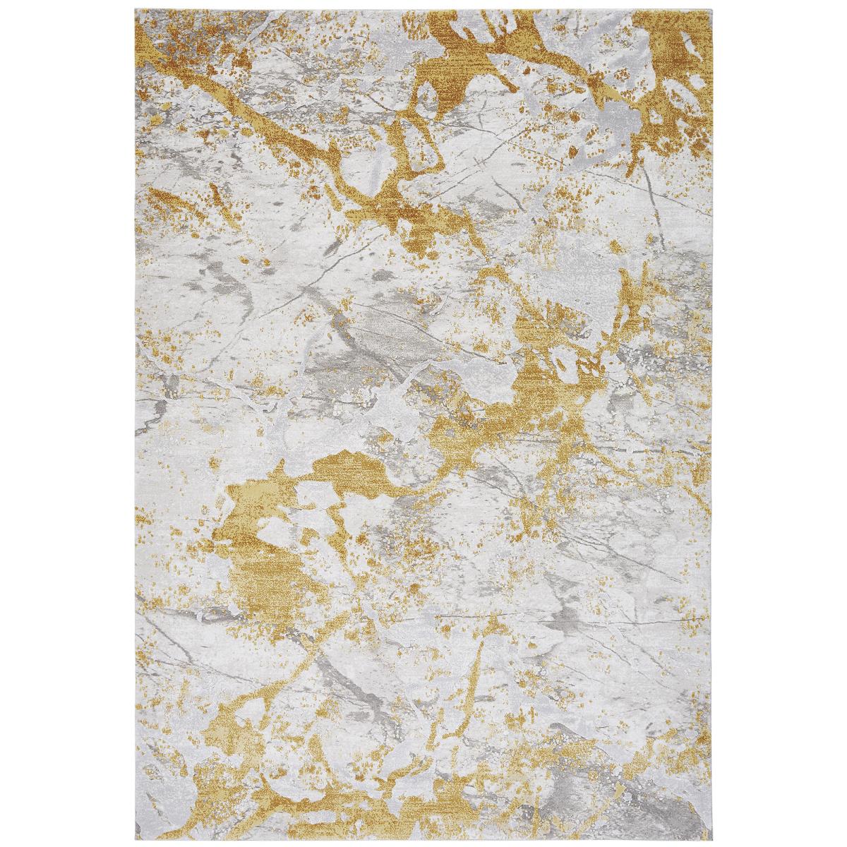 Astral Rugs AS09 in Ochre Yellow – image 2