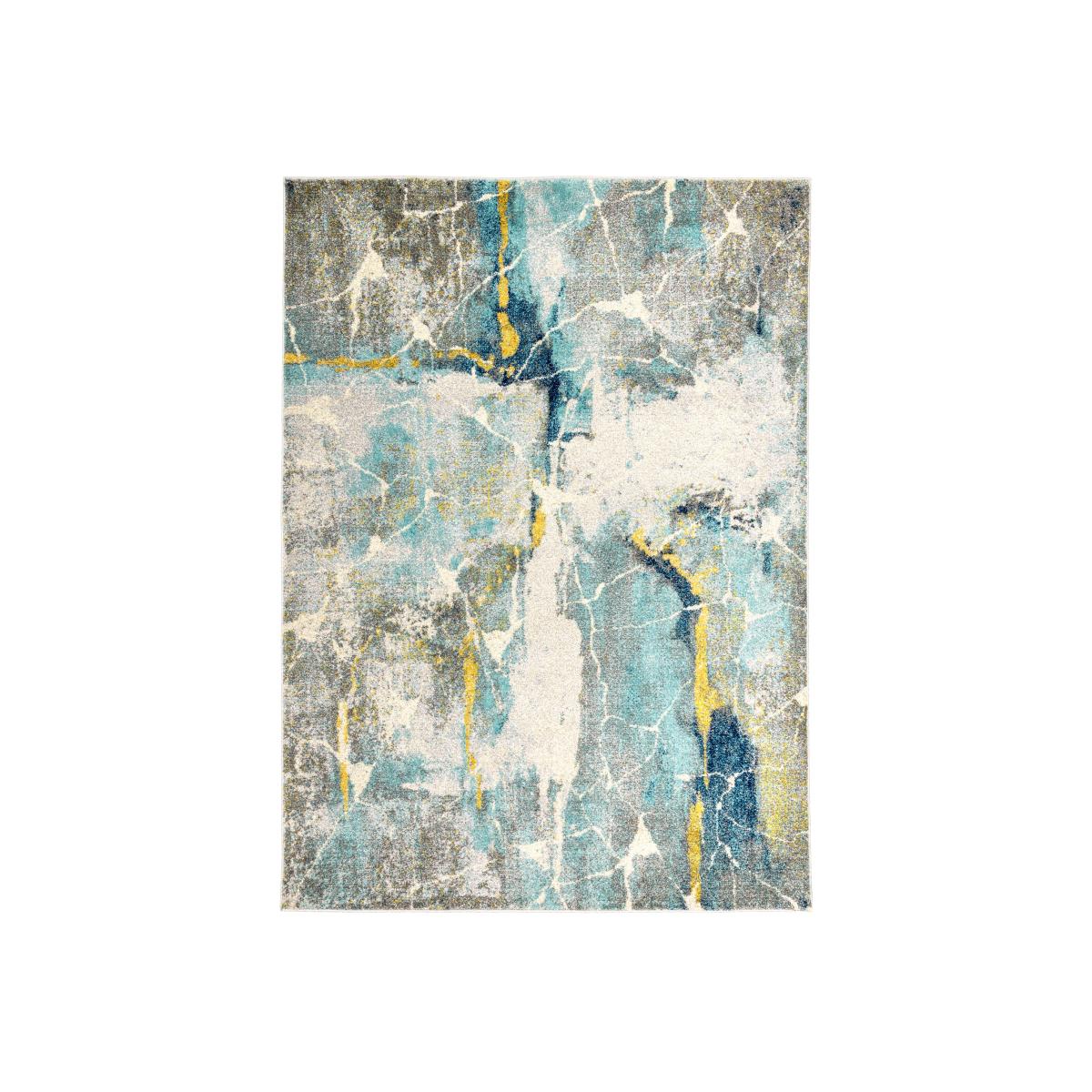 Elssa Abstract Rugs By Concept Loom ELS10 in Frost Blue – image 1