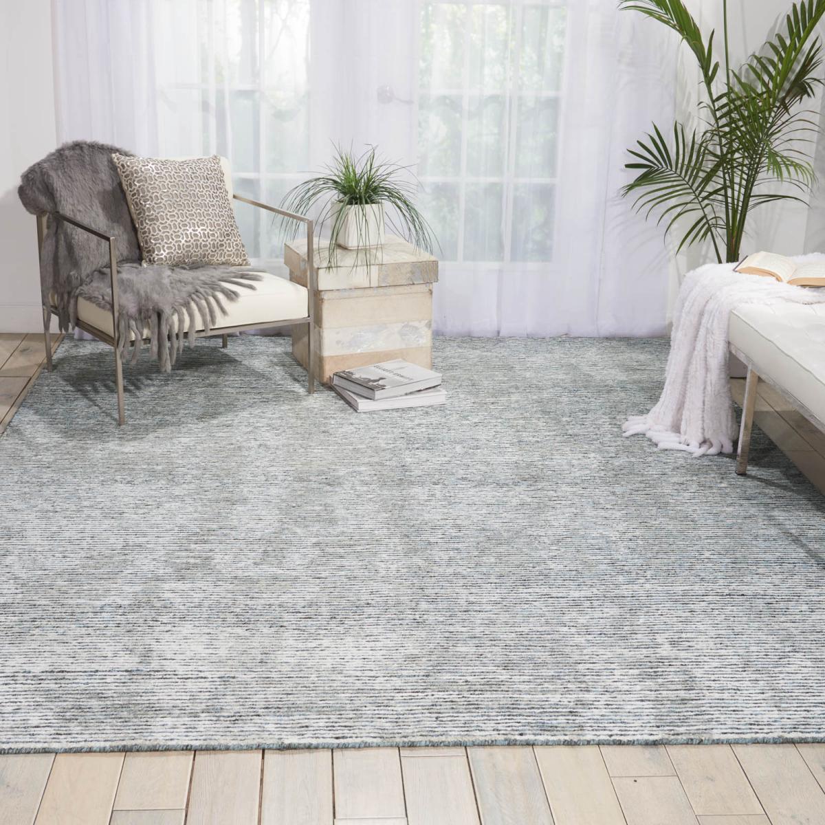 Ellora Rugs ELL03 in Slate by Nourison – image 1