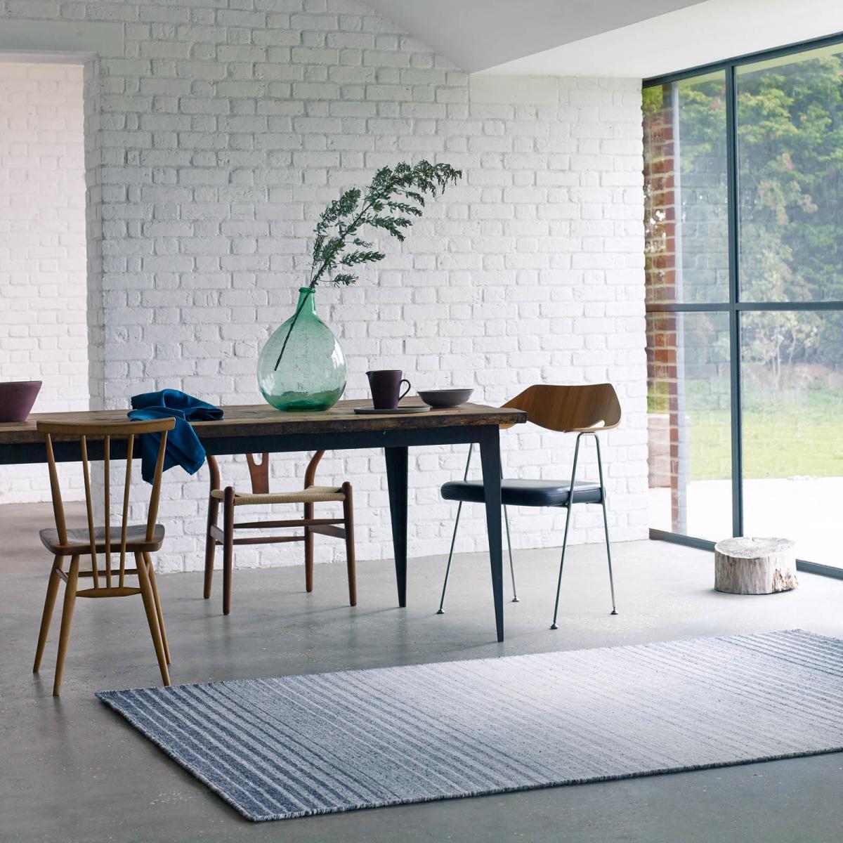 Plantation Greyscale Rugs GRE01 150x230cm – image 1