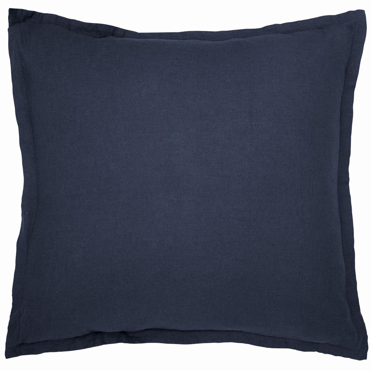 Linen Cotton Plain Dye Bedding by Morris & Co in Blue&nbsp;200x200cm – image 5