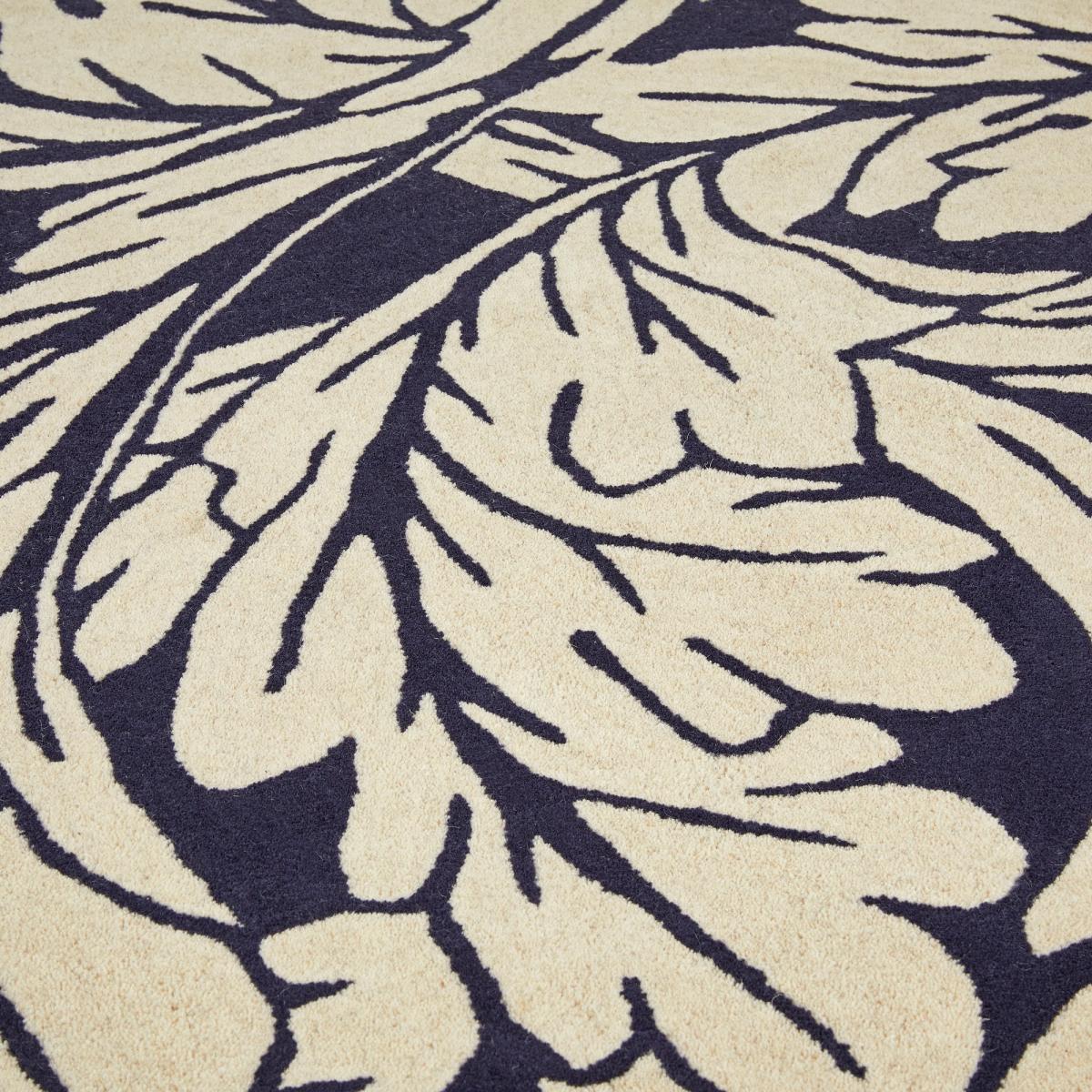 Heritage 2 Floral Rugs in Midnight – image 1