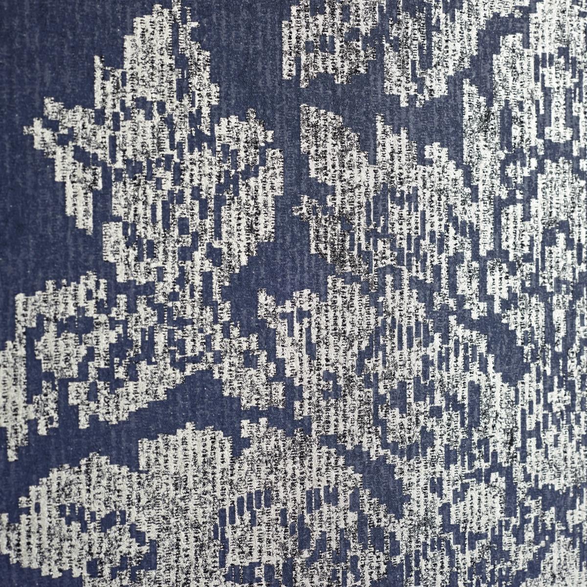 Katrina Wallpaper 312001 by Zoffany in Ink Blue&nbsp;Roll – image 3